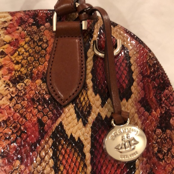 BRAHMIN GEORGINA MULTI BRIDGEPORT BAG with ADY WALLET NWT - Picture 5 of 16